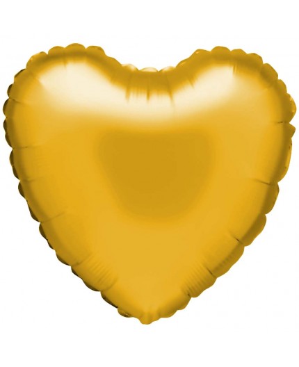 Folienballon "Herz" gold