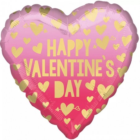 Palloncino foil "Happy Valentin's Day"
