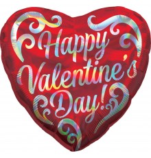 Folienballon "Happy Valentin's Day"